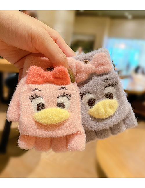 Guantes De Medio Dedo Con Tapa De Dibujos Animados Para Niños