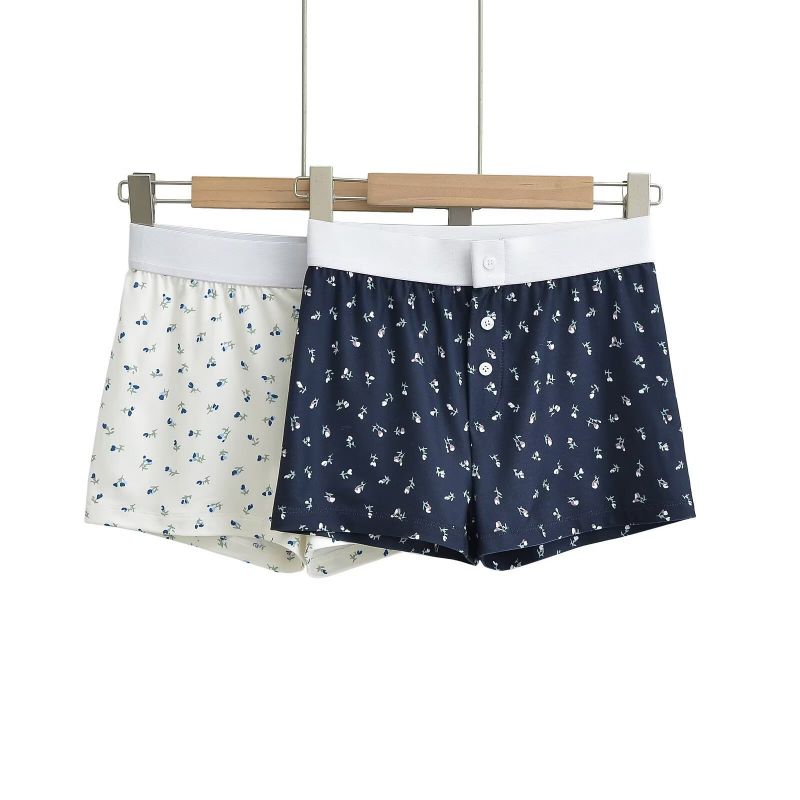 Shorts Rectos Florales
