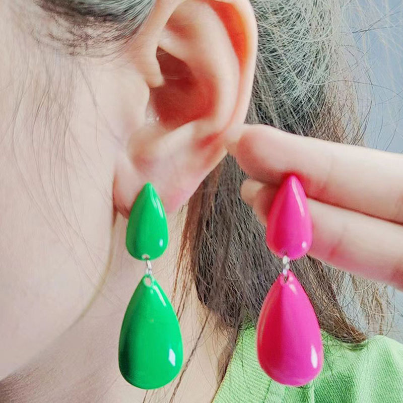Pendientes Colgantes De Metal