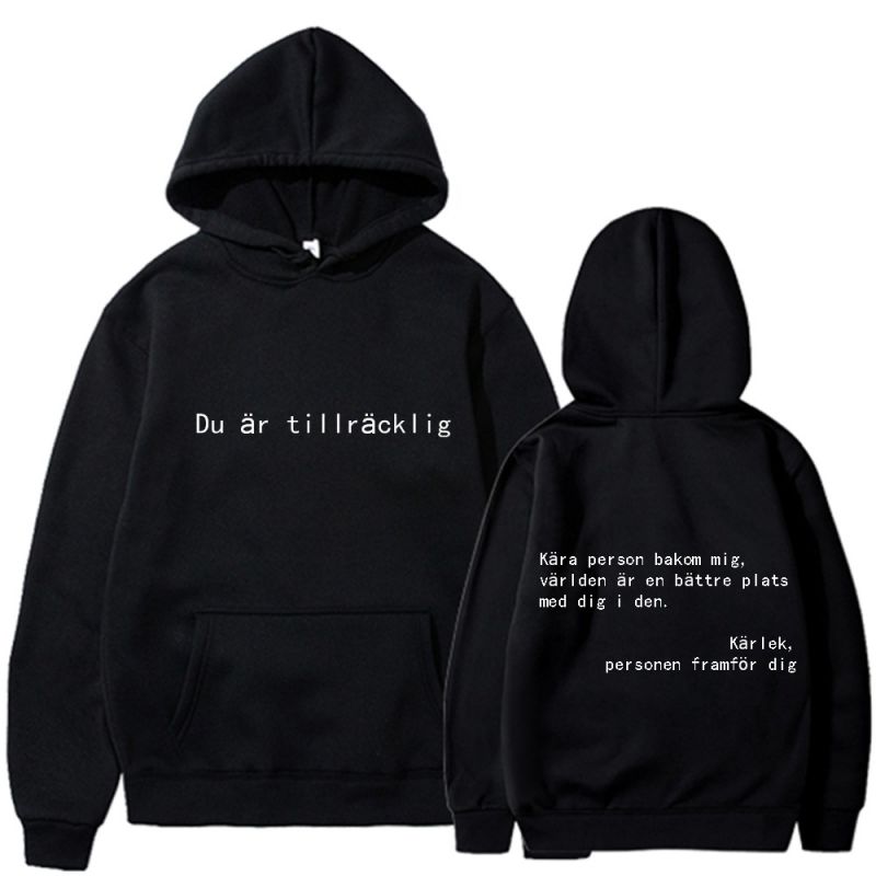Sudadera Con Capucha De Poliéster Estampada