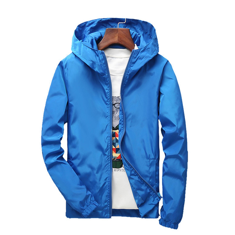 Chaqueta Con Capucha Y Cremallera De Poliéster