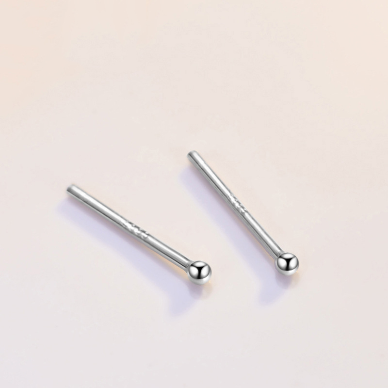Palillo De Oreja De Bola De Dos Cabezas
