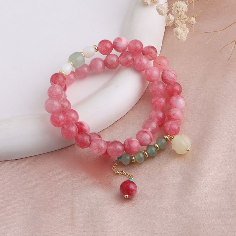 Pulsera De Cuentas Geométricas