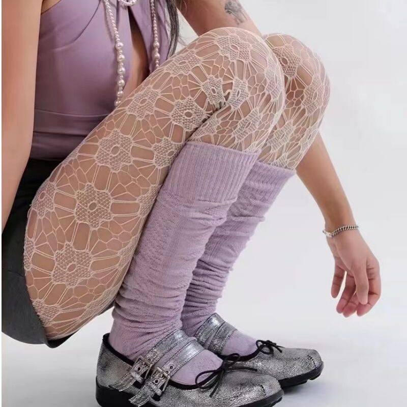 Medias Sakura Jacquard Rombos
