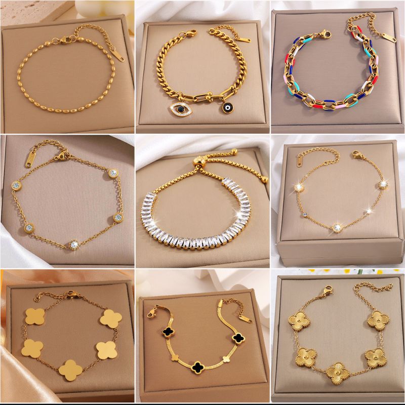 Pulsera De Estrella De Acero Inoxidable