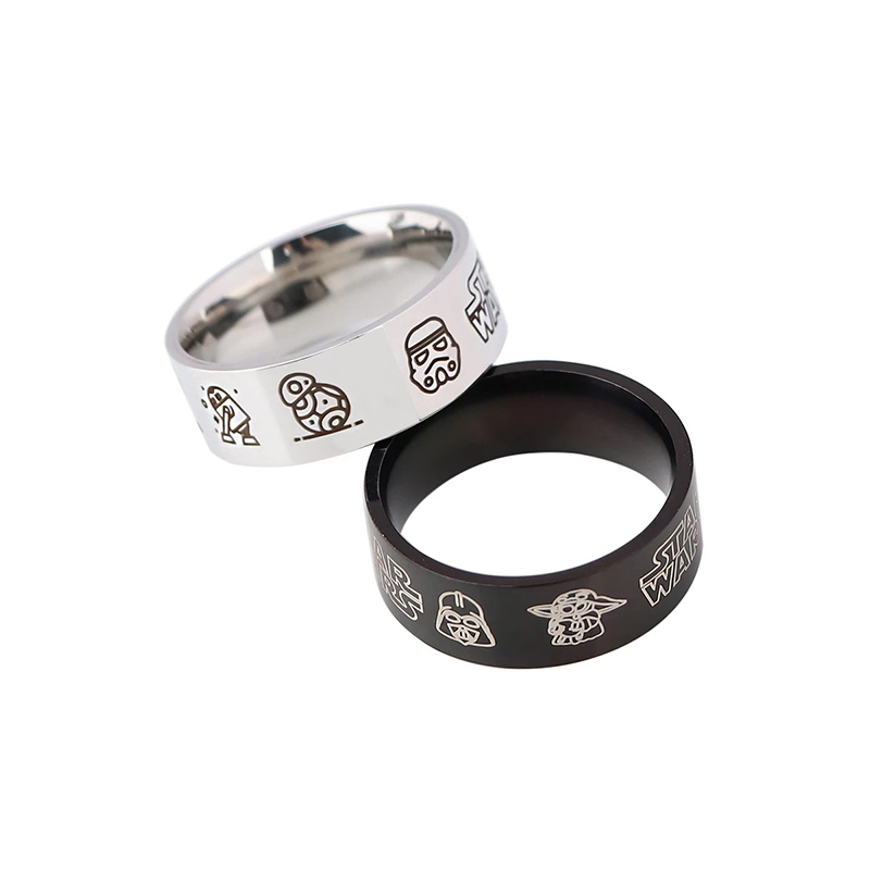 Anillo Redondo Estampado De Acero Inoxidable