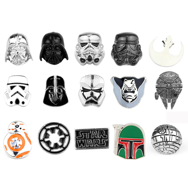 Broche De Aleación De Gota De Aceite De Star Wars