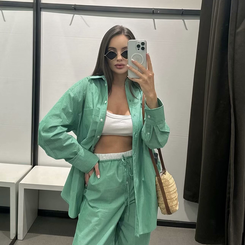 Camisa Solapa Rayas