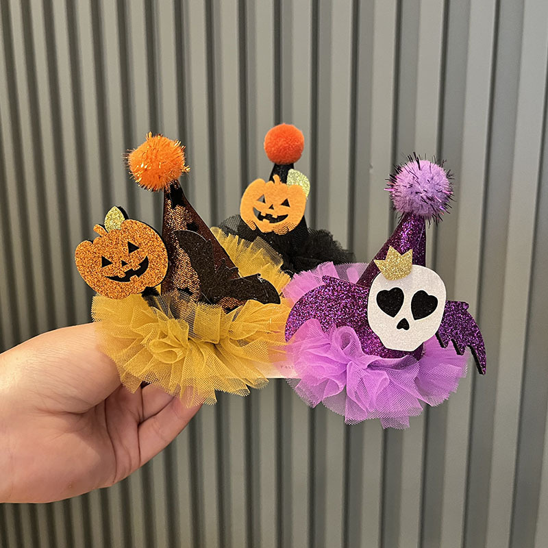 Horquilla De Calabaza Fantasma De Halloween Para Niños