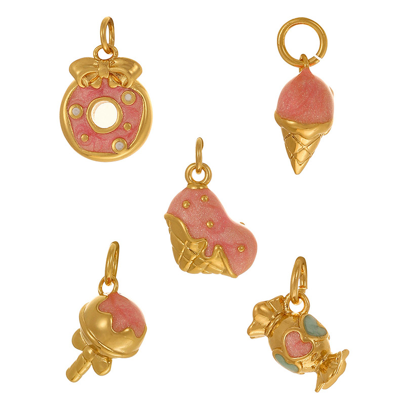 Accesorios Para Helados Con Goteo De Cobre.