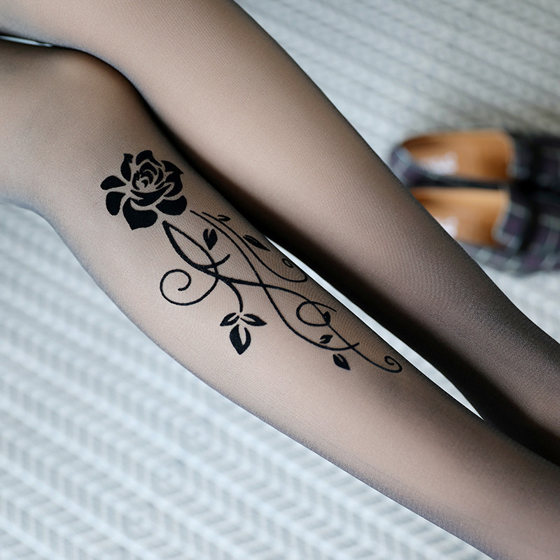 Leggings Con Estampado Mixto
