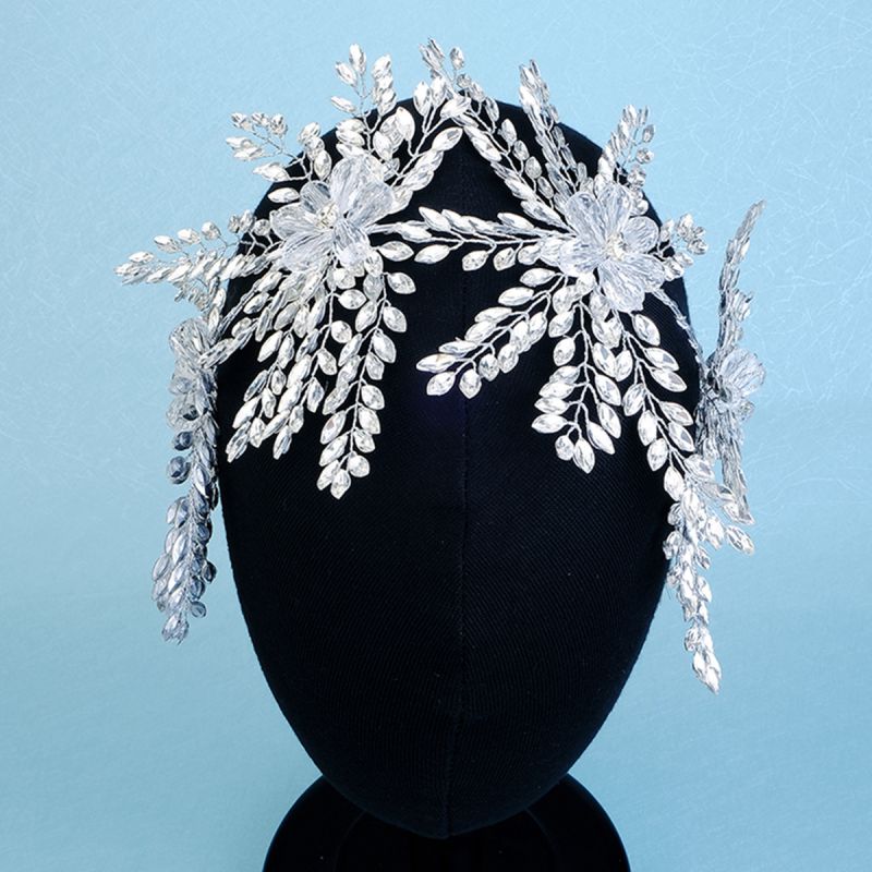 Diadema Trenzada De Cristal
