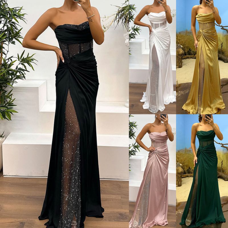 Falda Vestido Irregular Rombos Raso