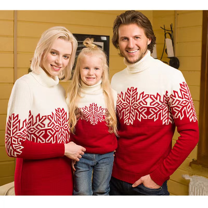 Jersey De Punto Con Estampado Navideño De Poliéster