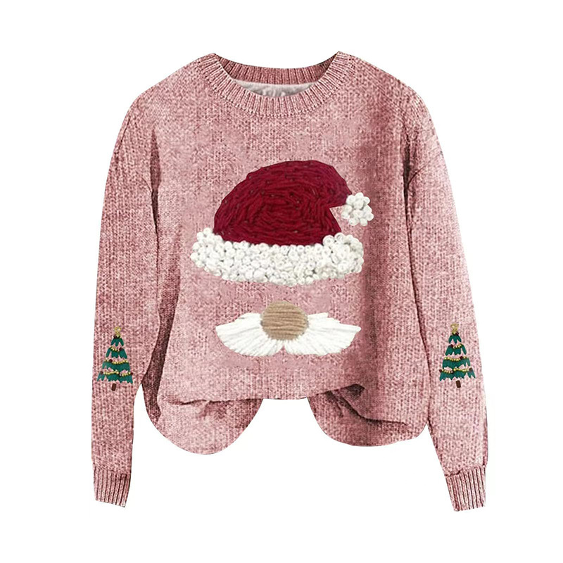 Jersey De Punto Jersey Navideño De Terciopelo Ártico