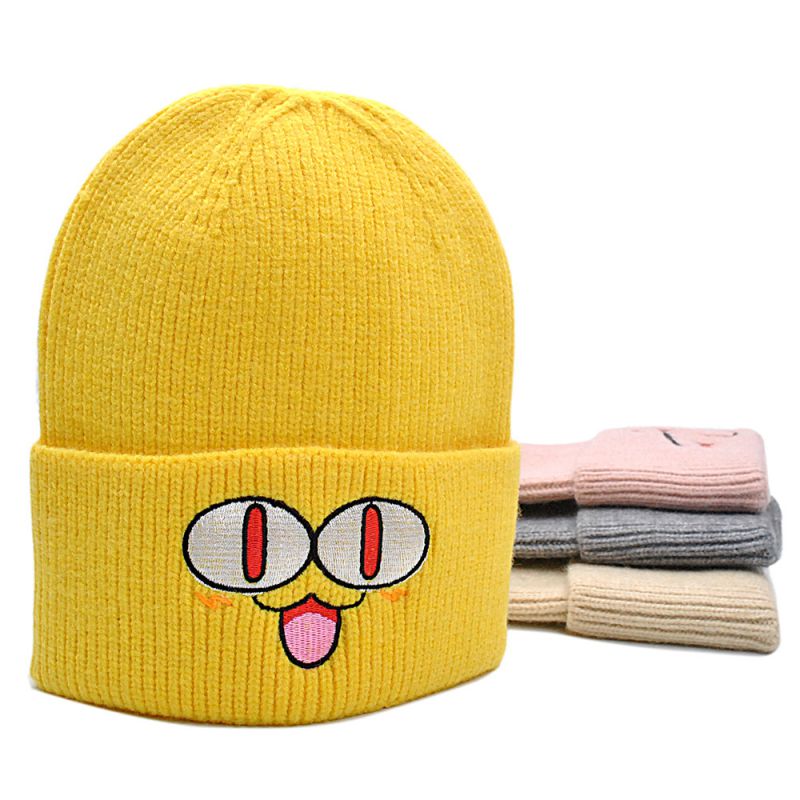 Gorro Bordado Expresión Acrílica