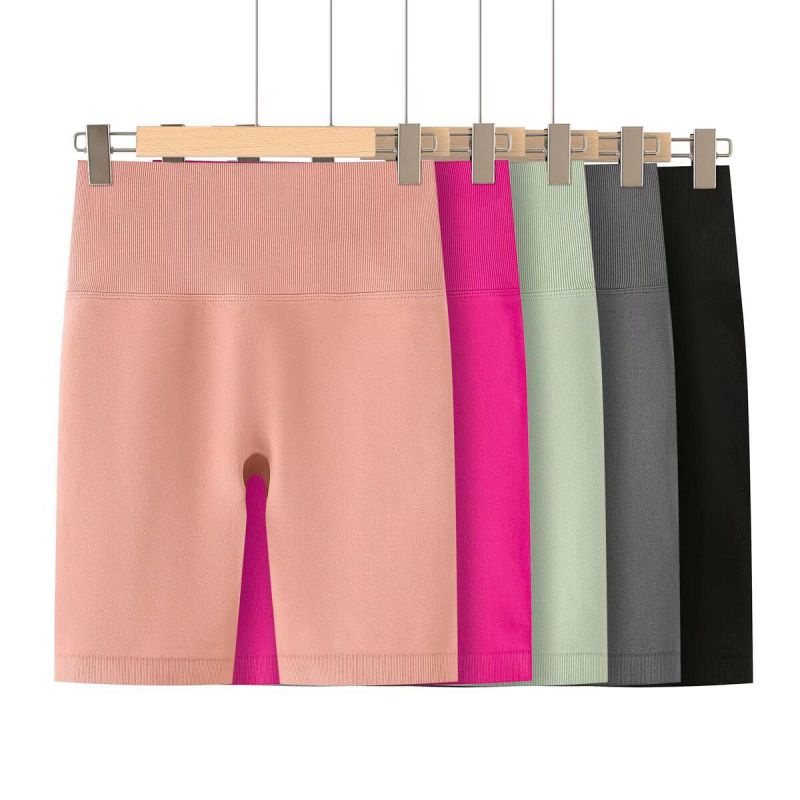 Pantalones Midi De Yoga Sin Costuras De Talle Alto