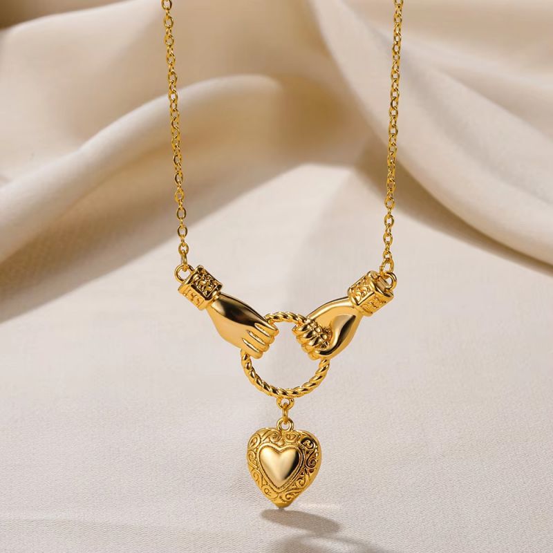 Collar De Calavera De Acero Inoxidable