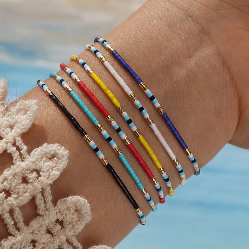 Pulsera De Cuentas De Arroz
