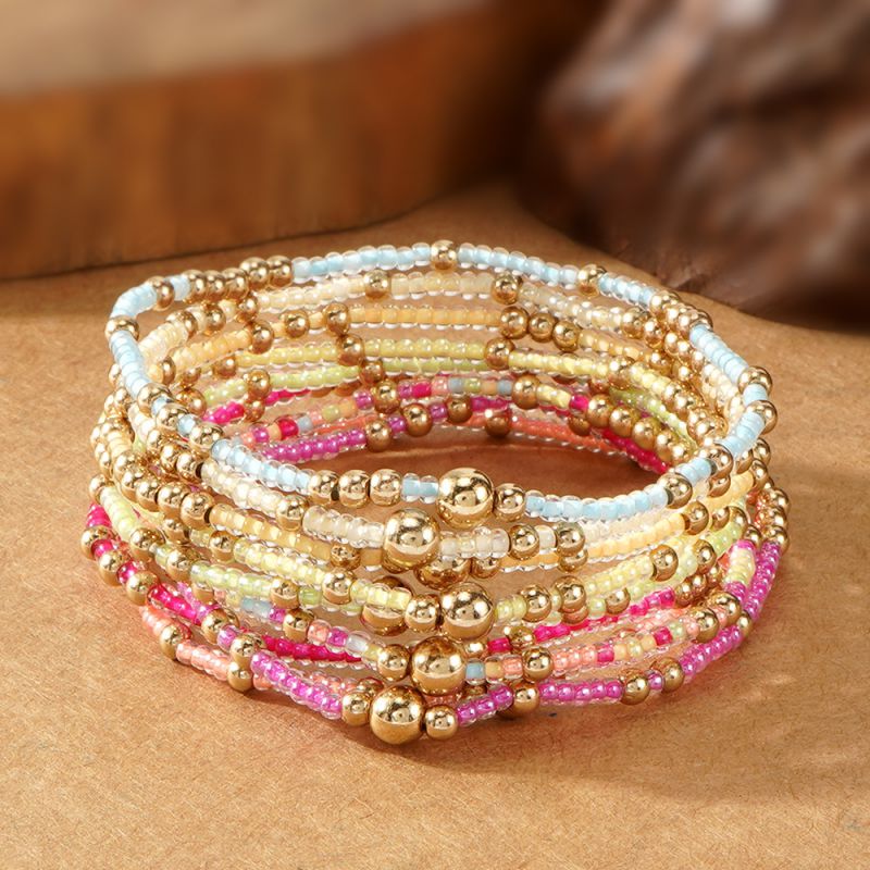 Pulsera De Cuentas De Arroz
