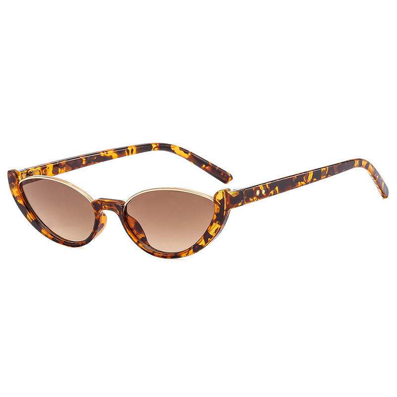 Gafas De Sol De Ojo De Gato Con Media Montura Para Pc