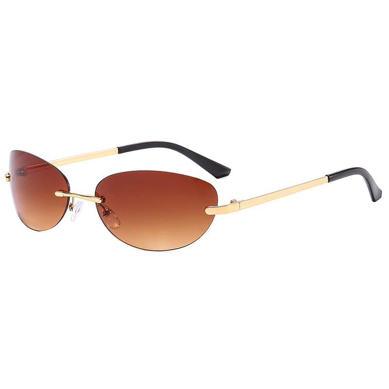 Gafas De Sol Ovaladas Sin Marco