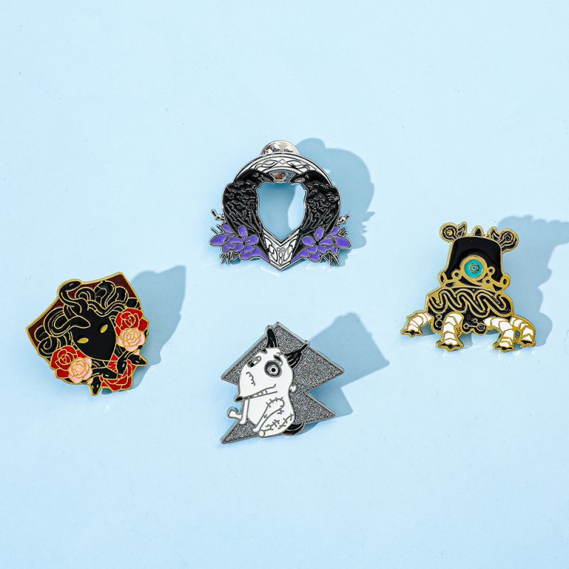 Broche De Aleación Con Dibujos Animados