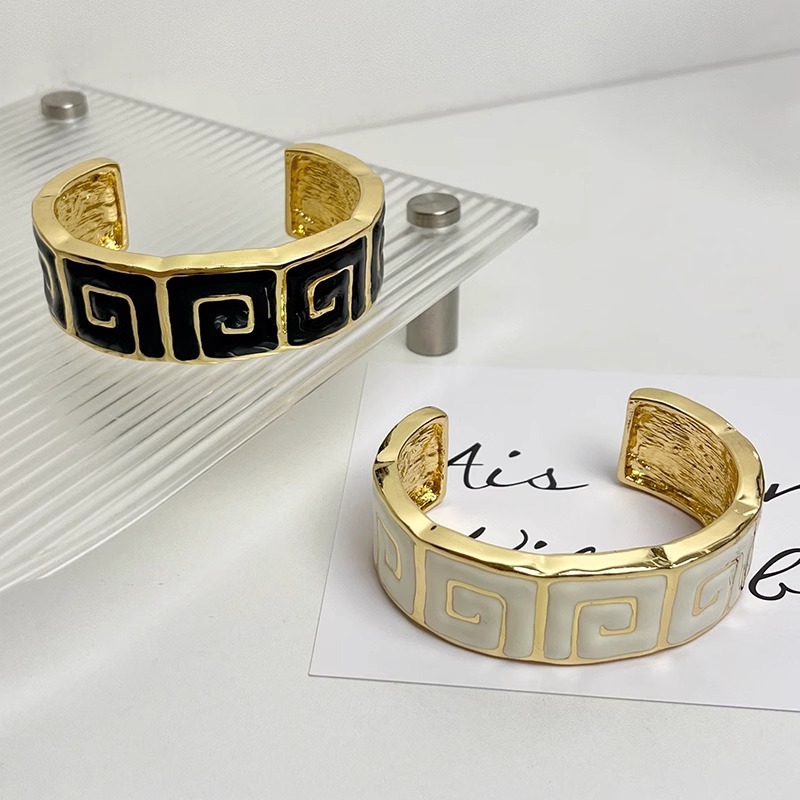 Pulsera Abierta De Vórtice De Aleación