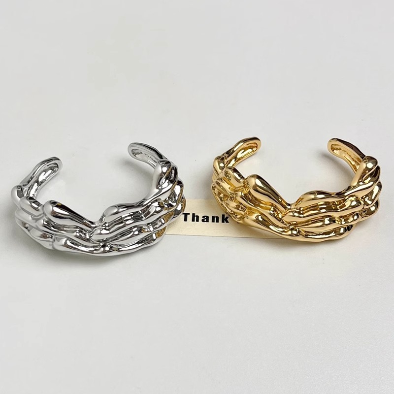 Pulsera De Metal Irregular
