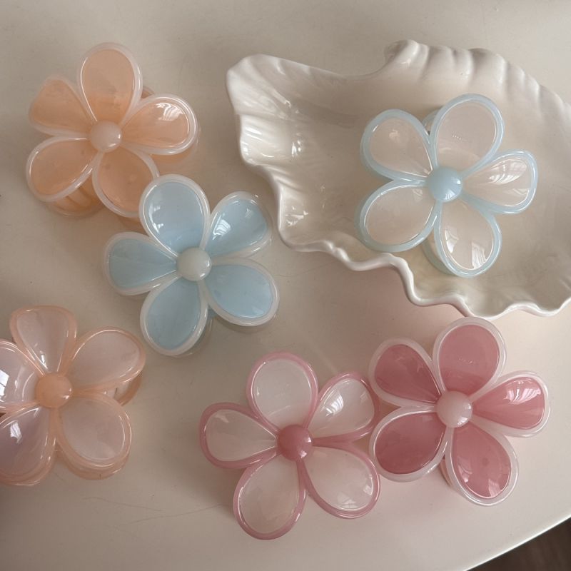 Clip De Flor De Resina