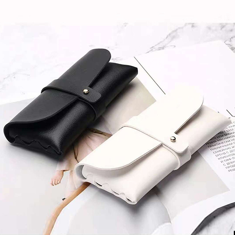 Estuche Blando De Cuero Para Gafas