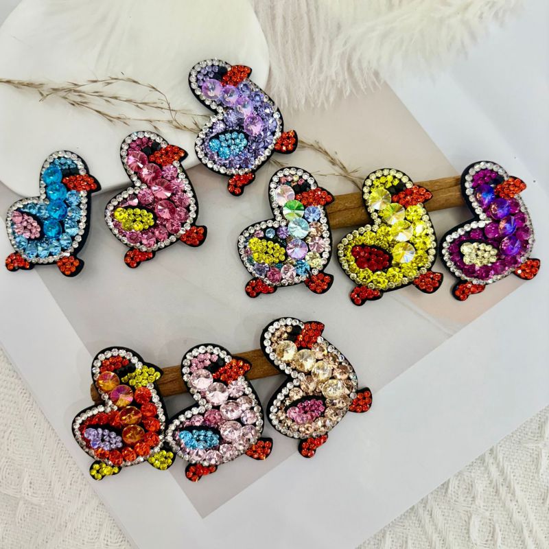 Horquilla De Pato Con Diamantes De Imitación