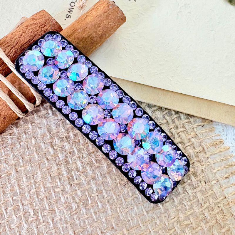 Horquilla Rectangular Con Diamantes De Imitación