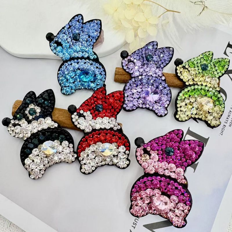 Horquilla Para Perro Con Diamantes De Imitación