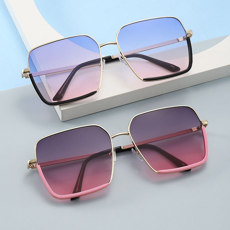 Gafas De Sol De Pc Con Montura Cuadrada Grande