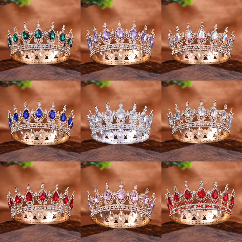 Corona Redonda De Aleación De Diamantes