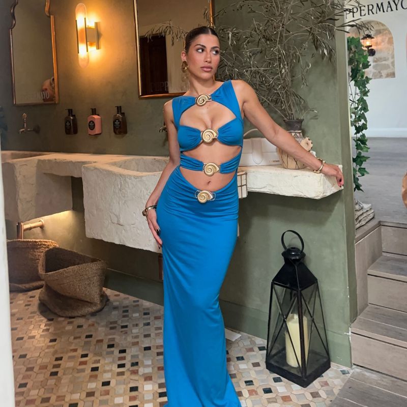 Traje De Baño De Una Pieza Hueco De Poliéster