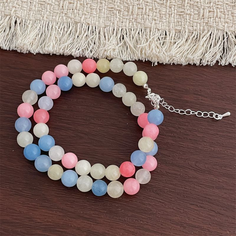 Collar De Cuentas De Colores