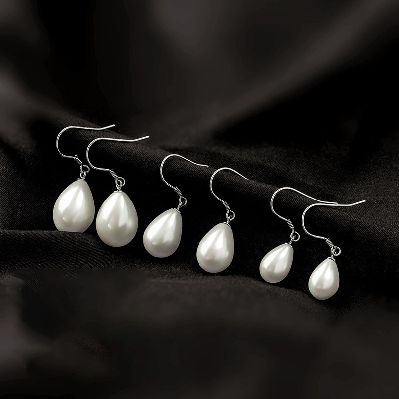 Pendientes De Perla De Plata