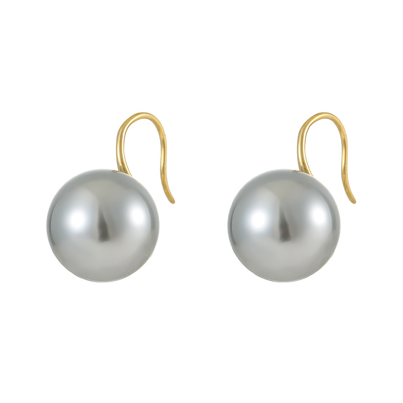 Pendientes De Perlas De Plata