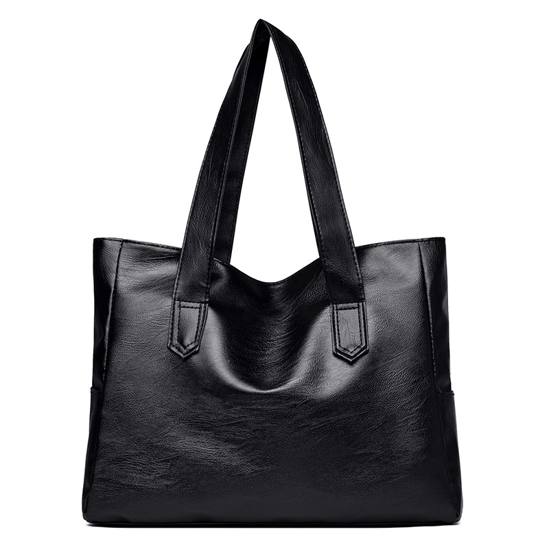 Bolso De Hombro De Pu De Gran Capacidad
