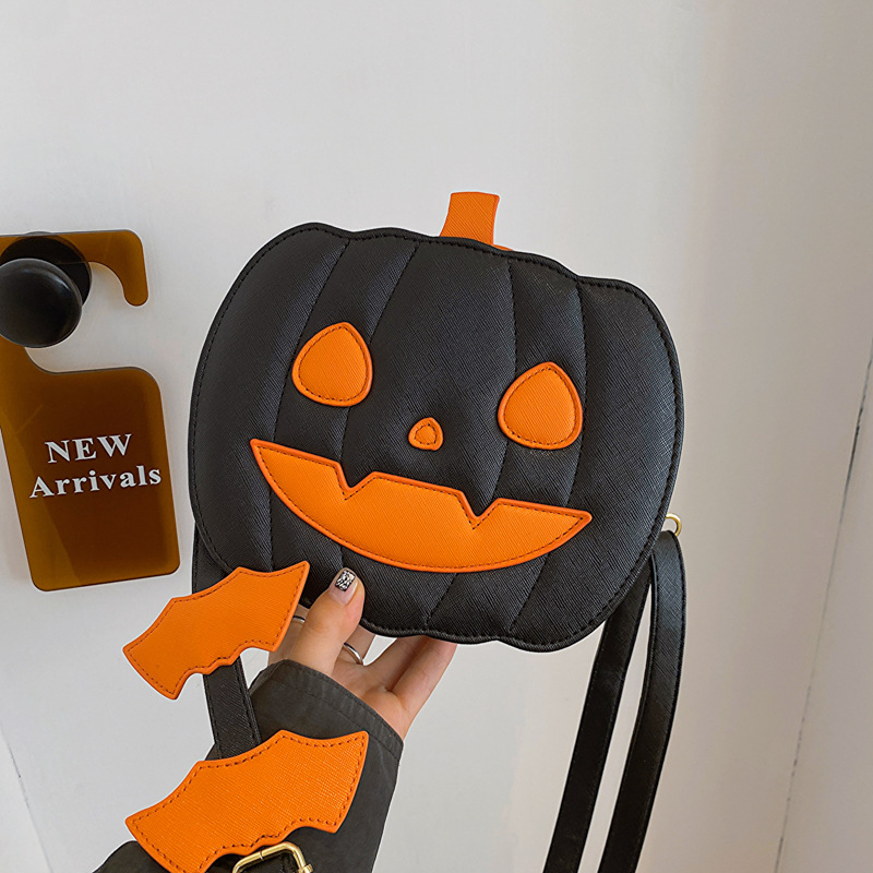 Bolso Bandolera De Calabaza De Halloween
