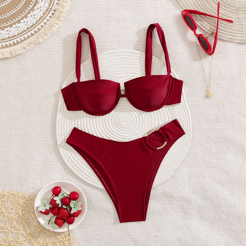 Vestido De Playa Texturizado De Poliéster