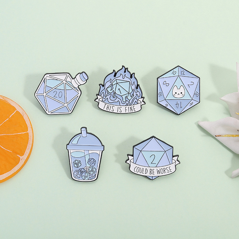 Broche De Aleación De Dibujos Animados