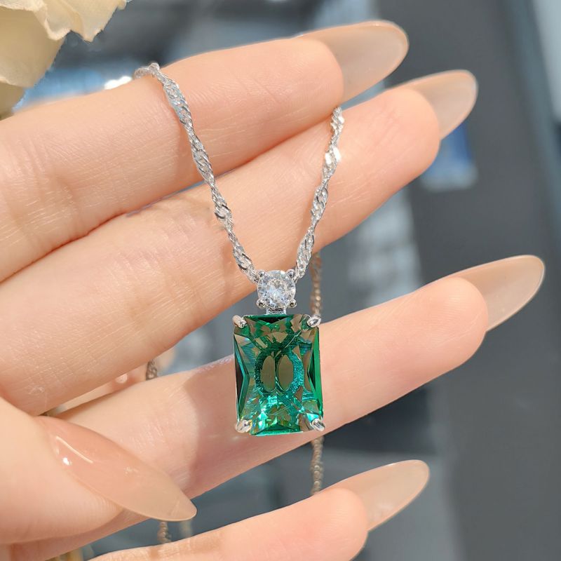 Anillo Cuadrado De Cobre Con Diamante