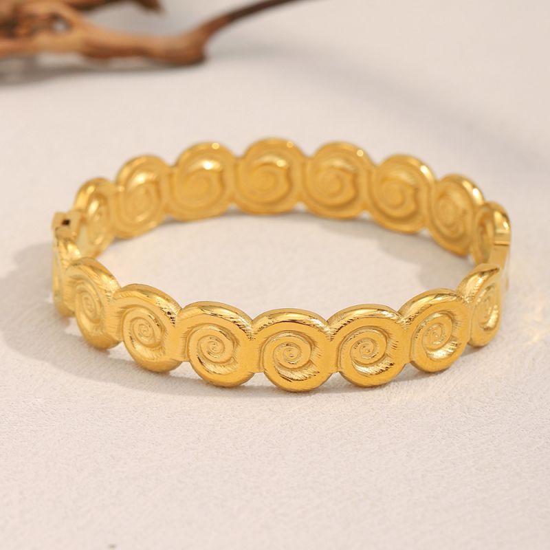 Pulsera De Caracola De Acero Inoxidable