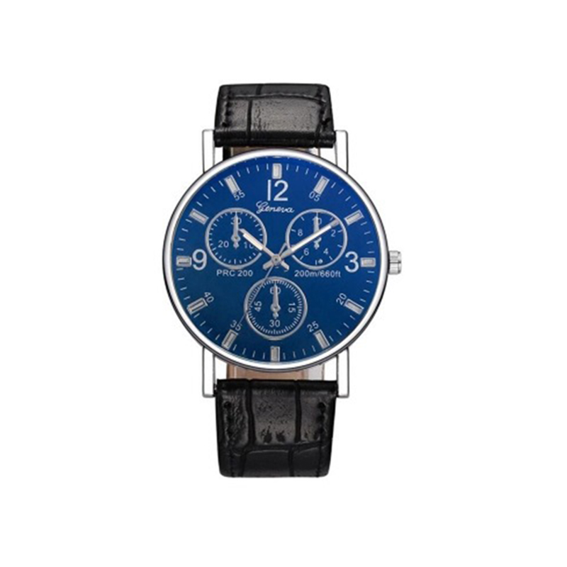 Reloj Redondo De Aleación Para Hombre.