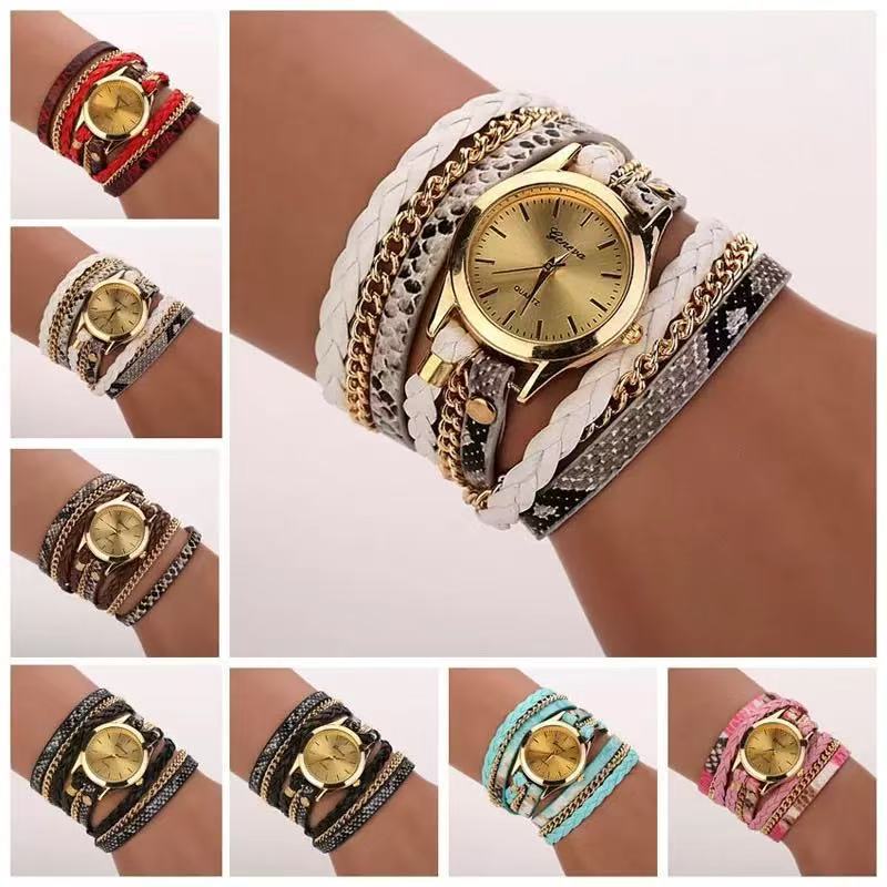 Reloj Redondo Multicapa De Aleación