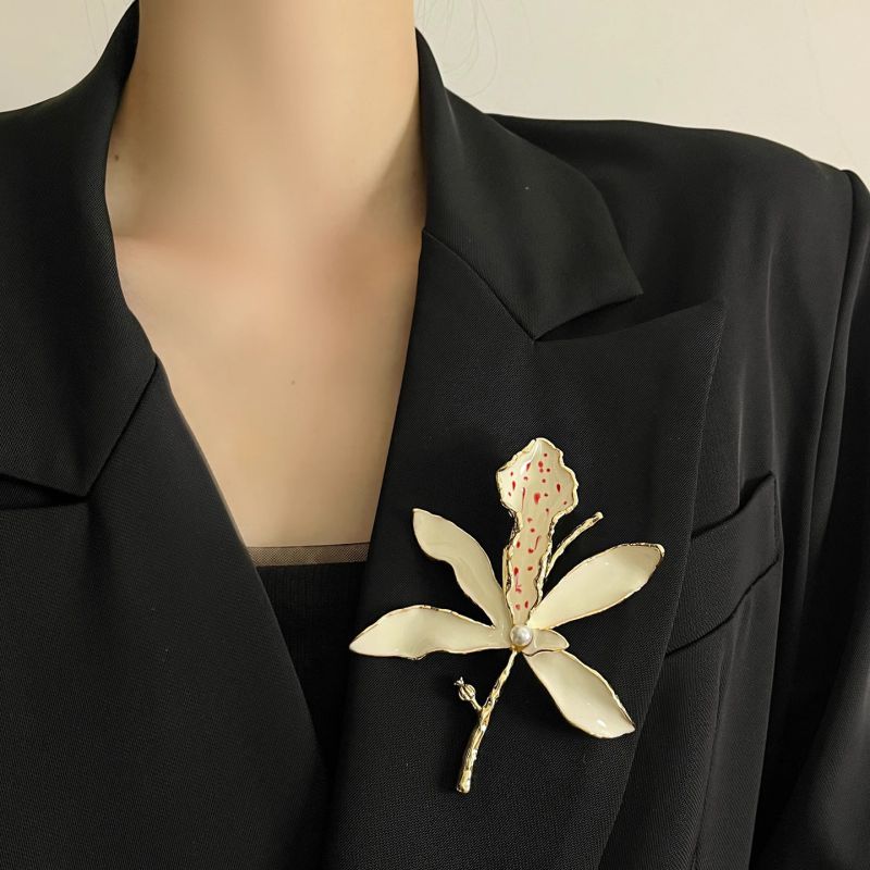 Broche De Flor De Aleación