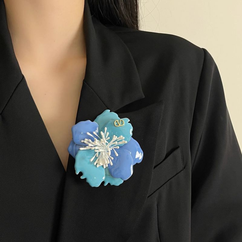 Broche De Flor De Aleación
